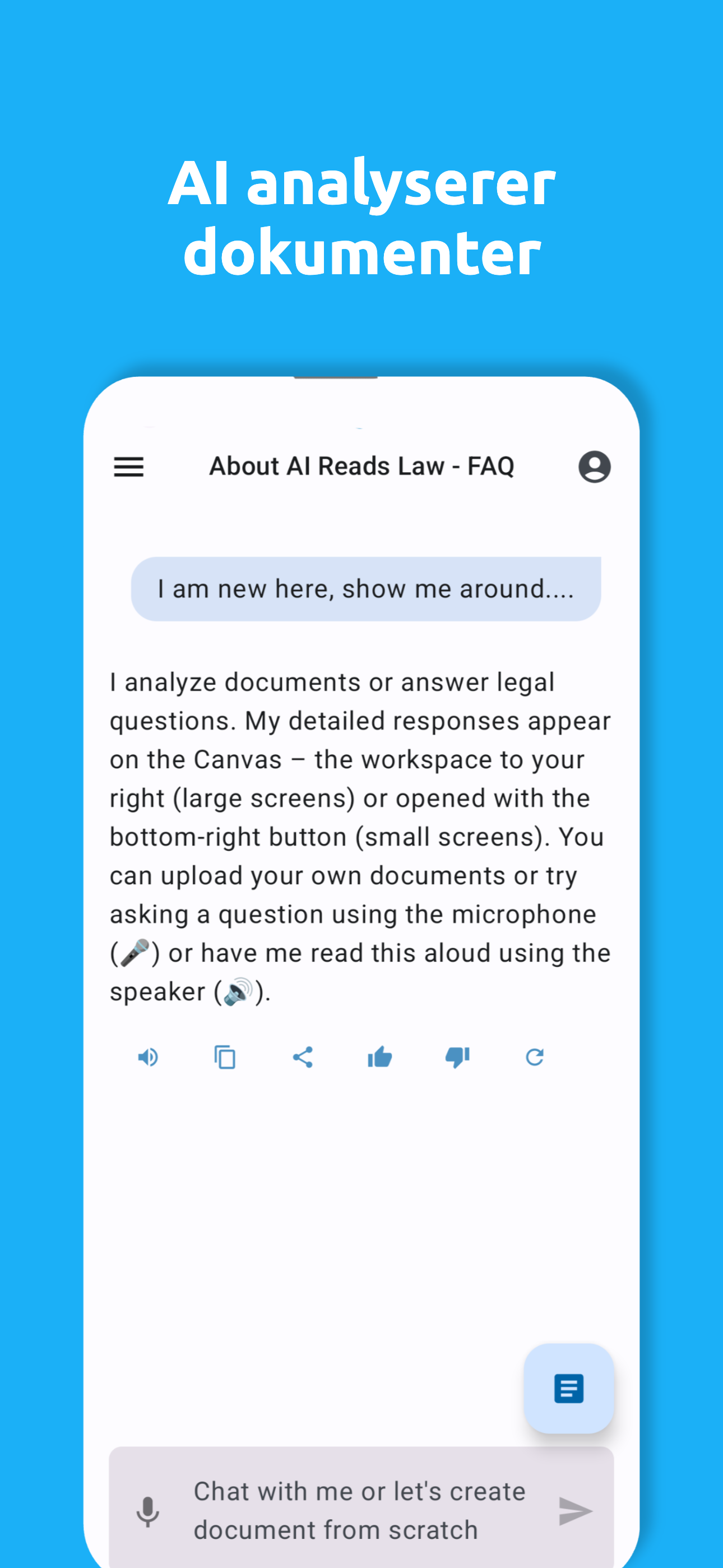 AI Reads Law App - Screenshot 2