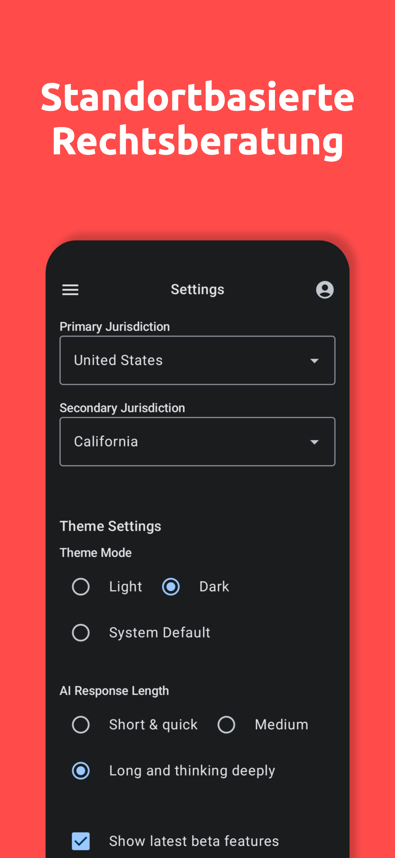 AI Reads Law App - Screenshot 5