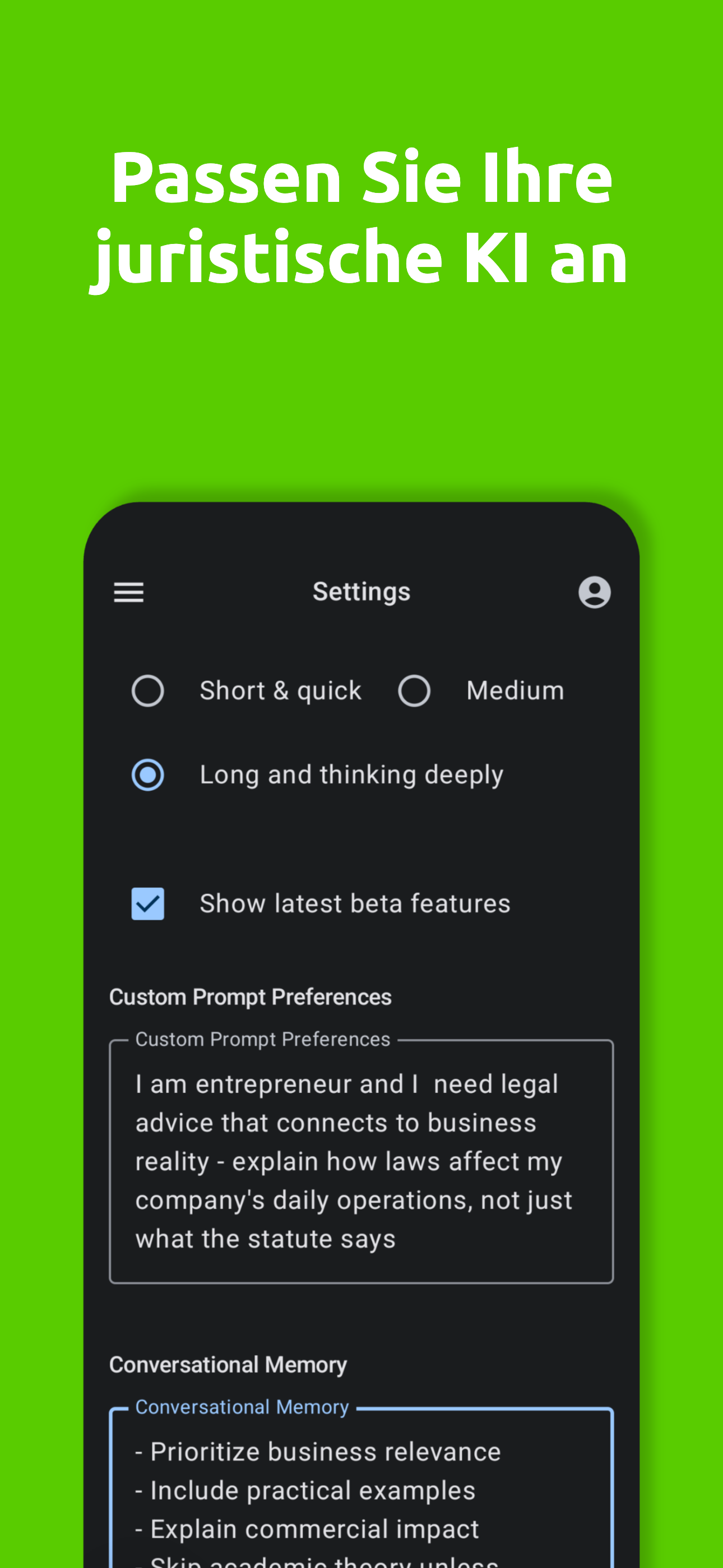 AI Reads Law App - Screenshot 6