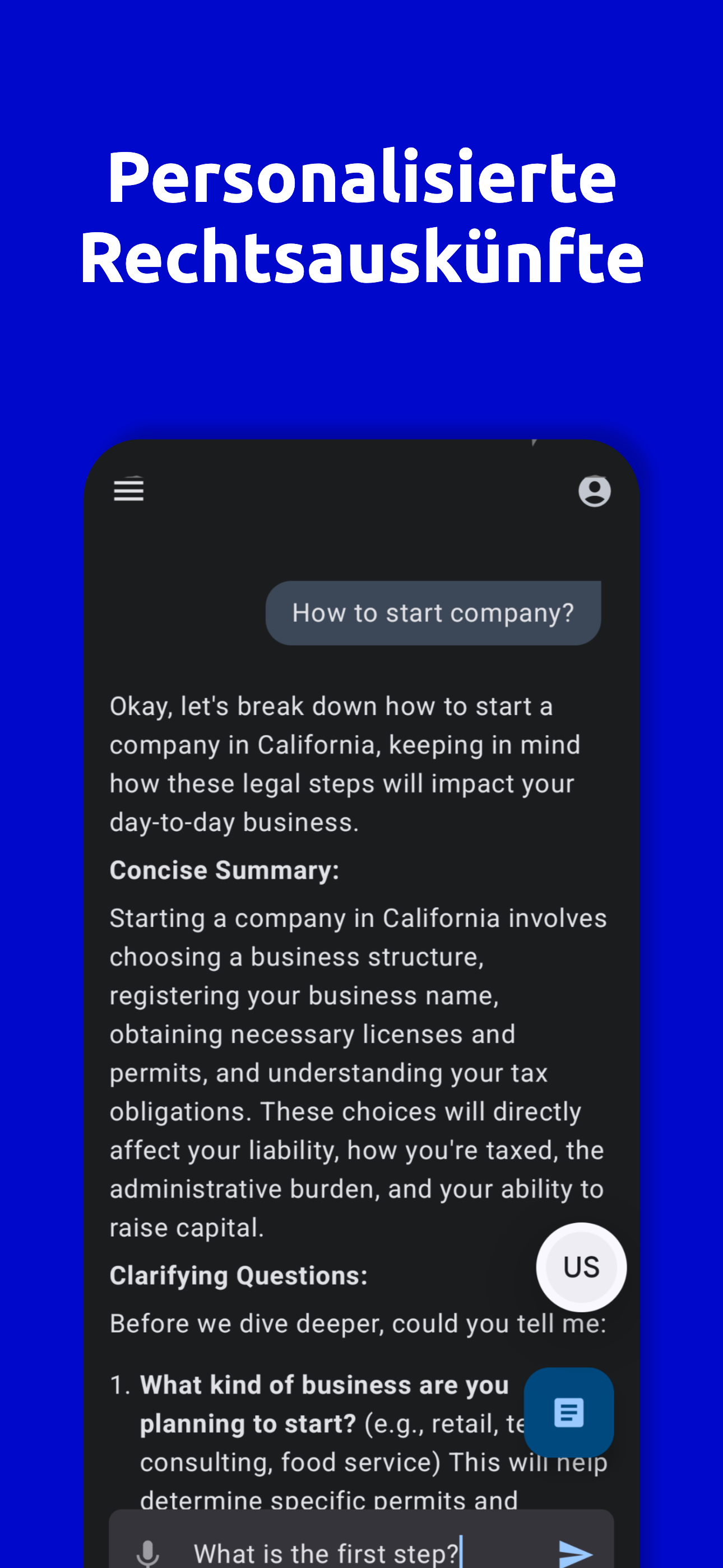 AI Reads Law App - Screenshot 7