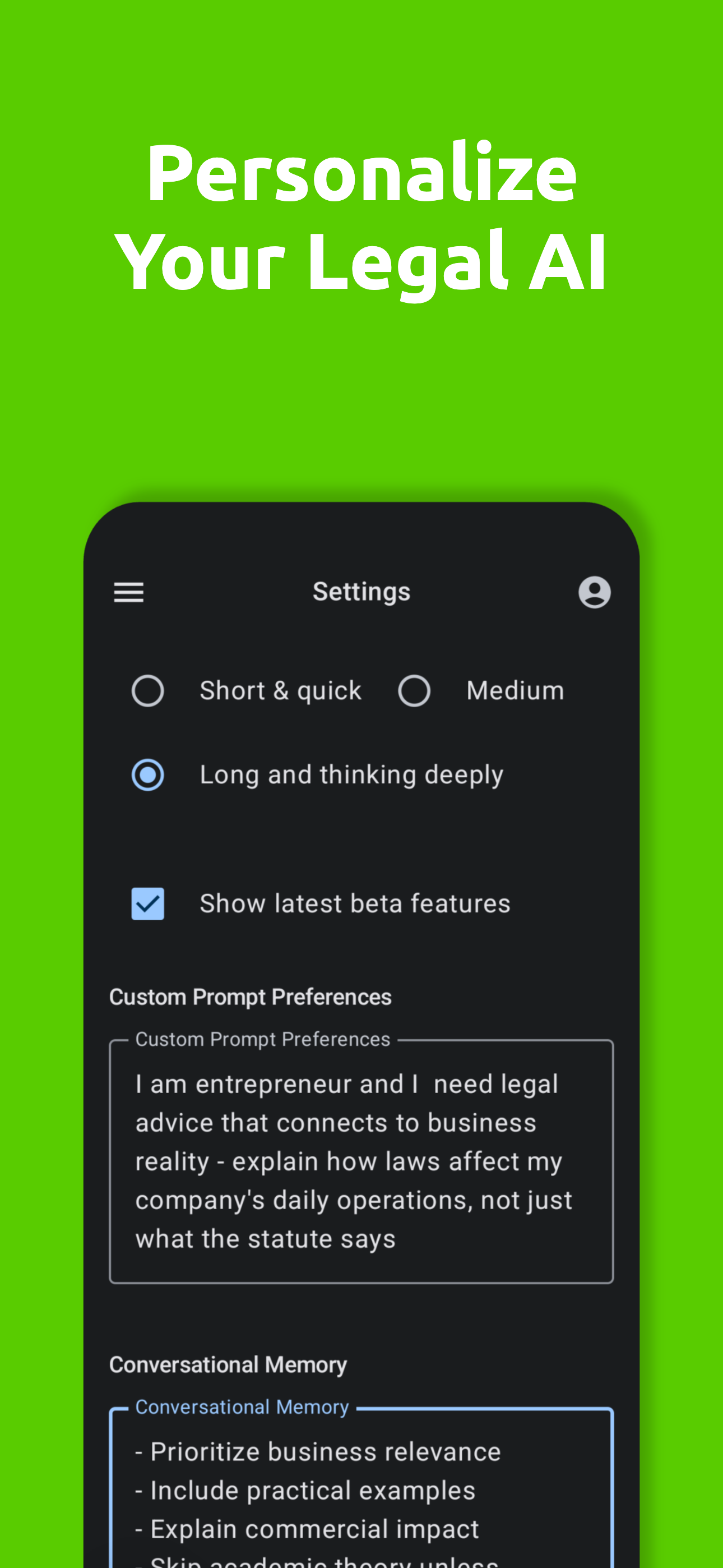 AI Reads Law App - Screenshot 6