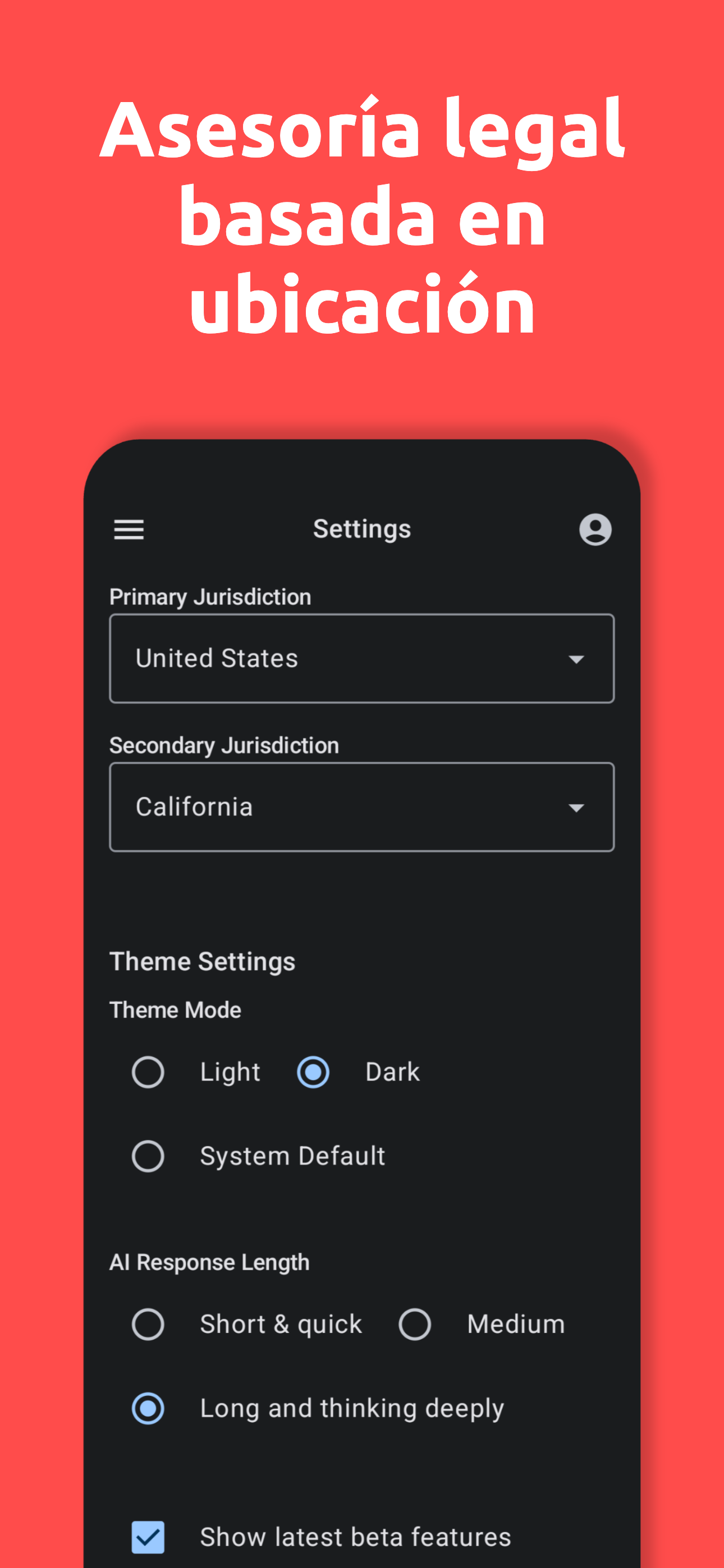 AI Reads Law App - Screenshot 5
