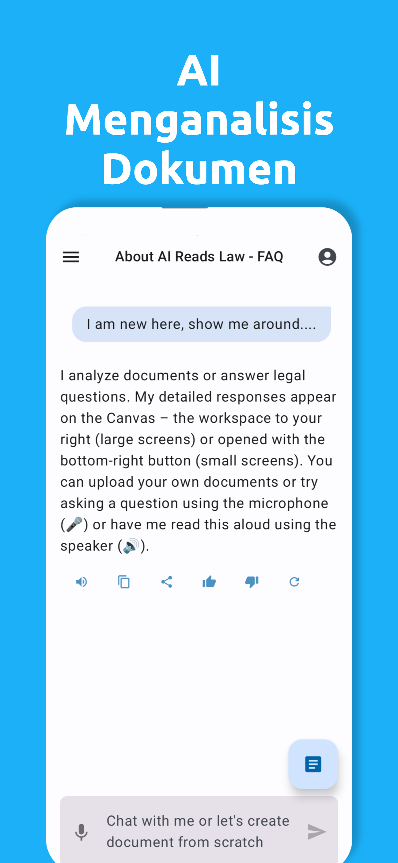 AI Reads Law App - Screenshot 2