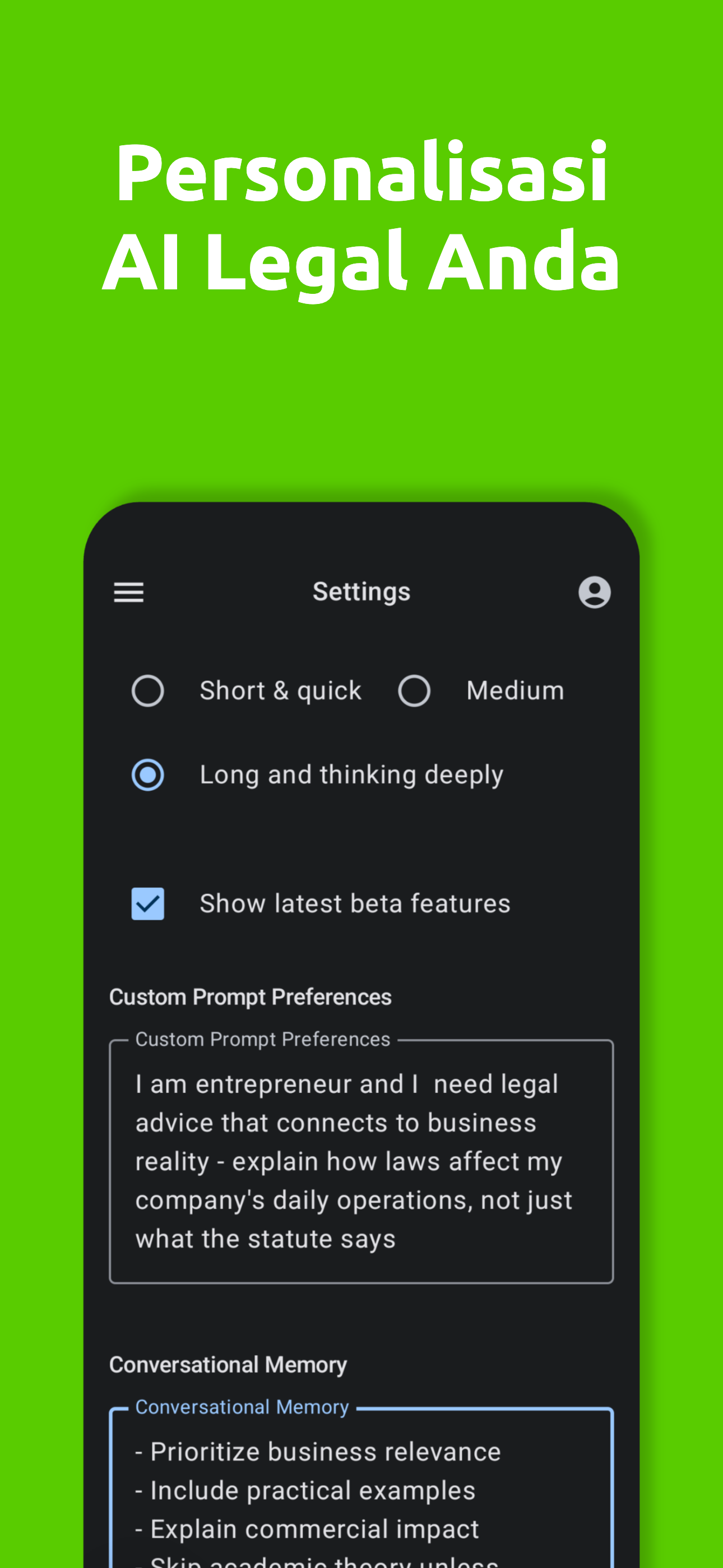AI Reads Law App - Screenshot 6
