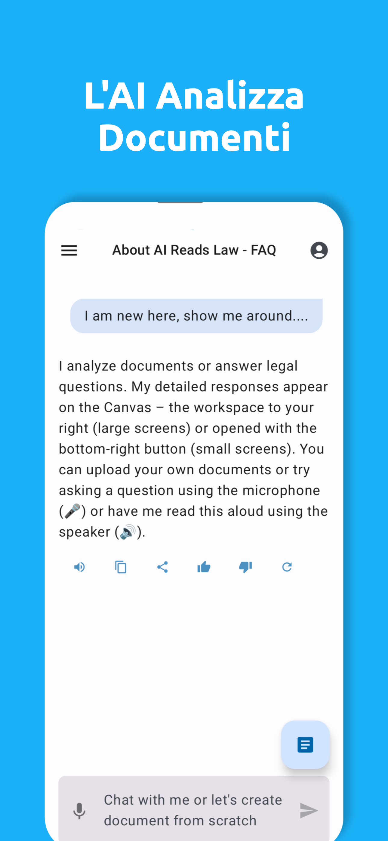 AI Reads Law App - Screenshot 2