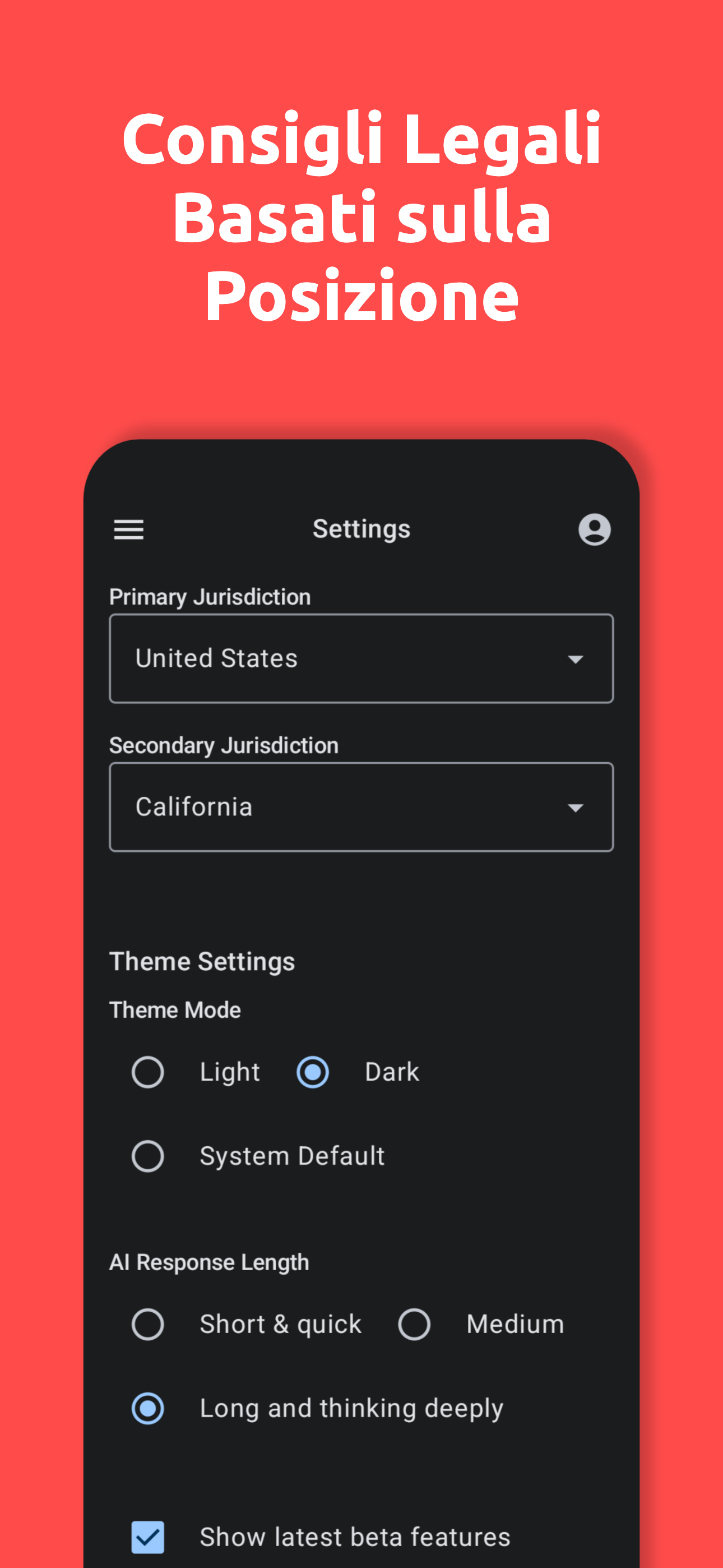 AI Reads Law App - Screenshot 5