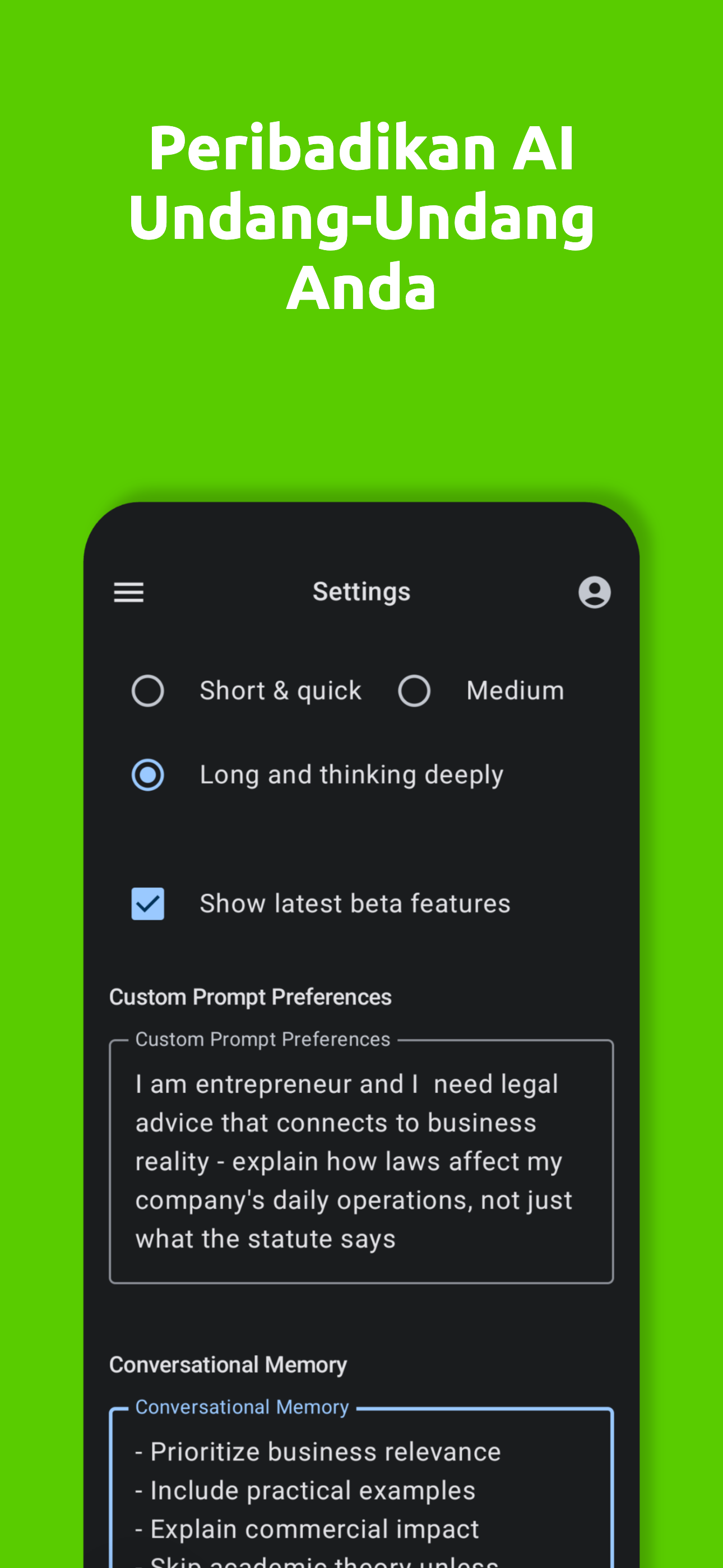AI Reads Law App - Screenshot 6