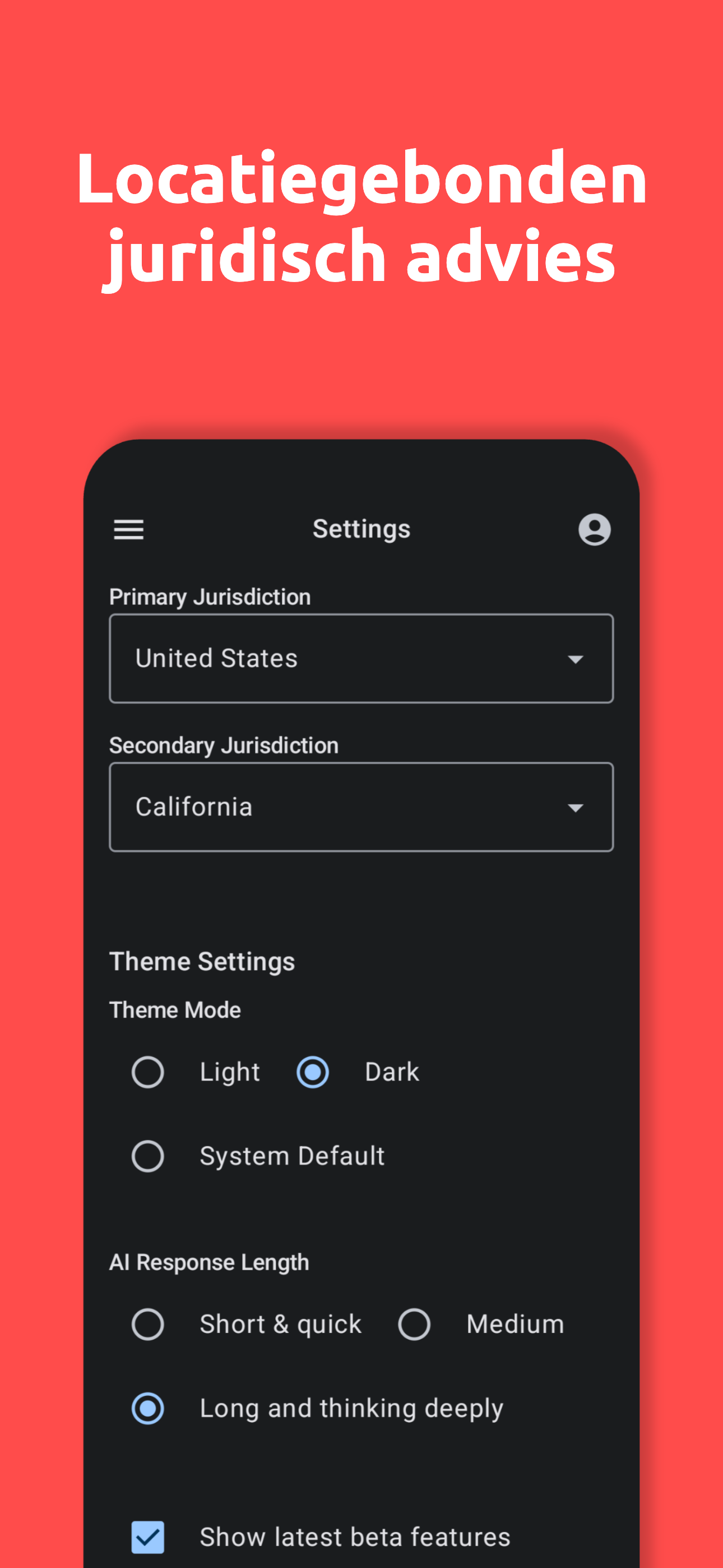 AI Reads Law App - Screenshot 5