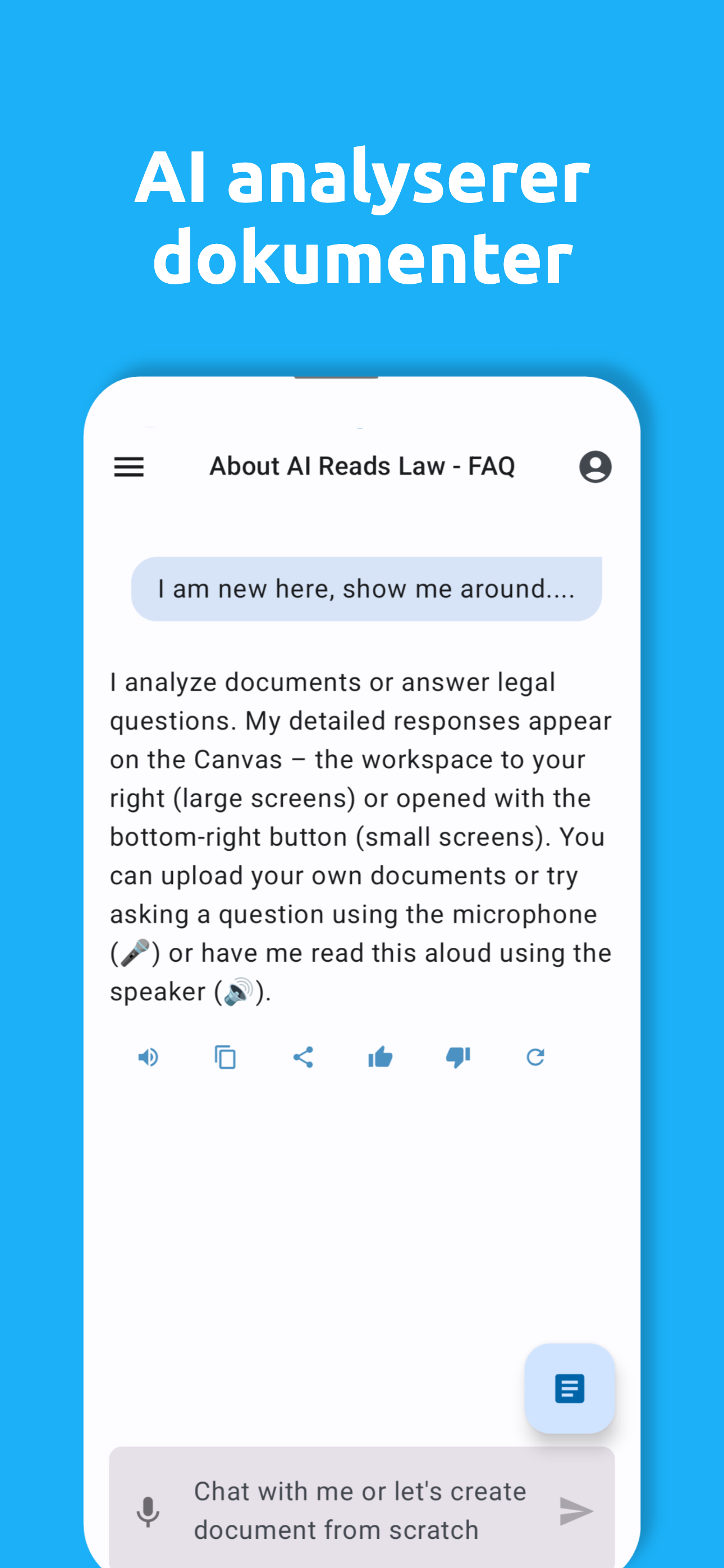 AI Reads Law App - Screenshot 2