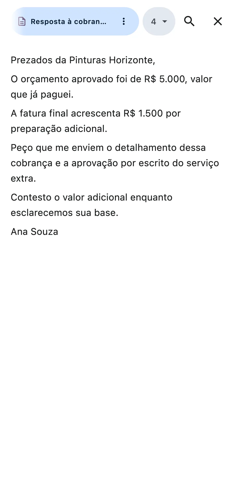 Continue a consulta em outros dispositivos
