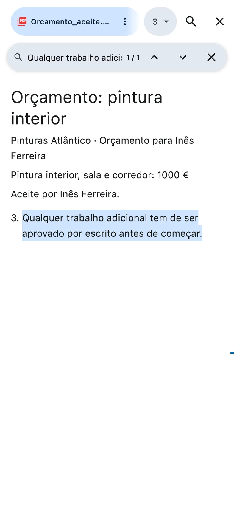 Abra cada fonte na cláusula exata