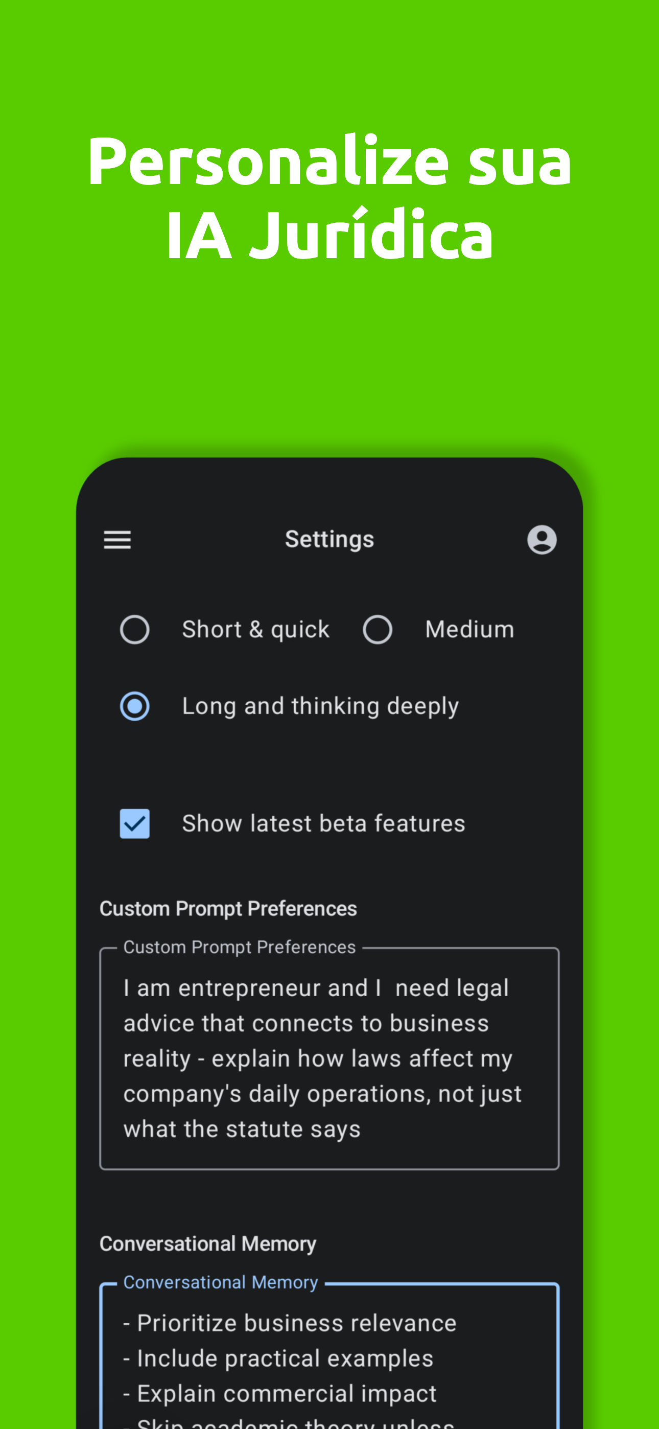 AI Reads Law App - Screenshot 6