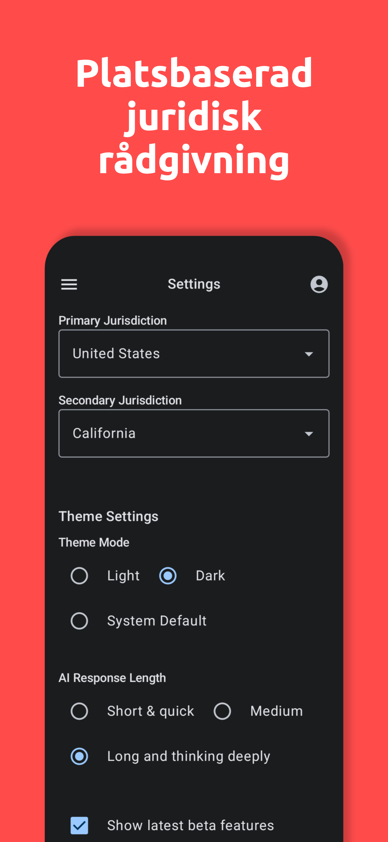 AI Reads Law App - Screenshot 5