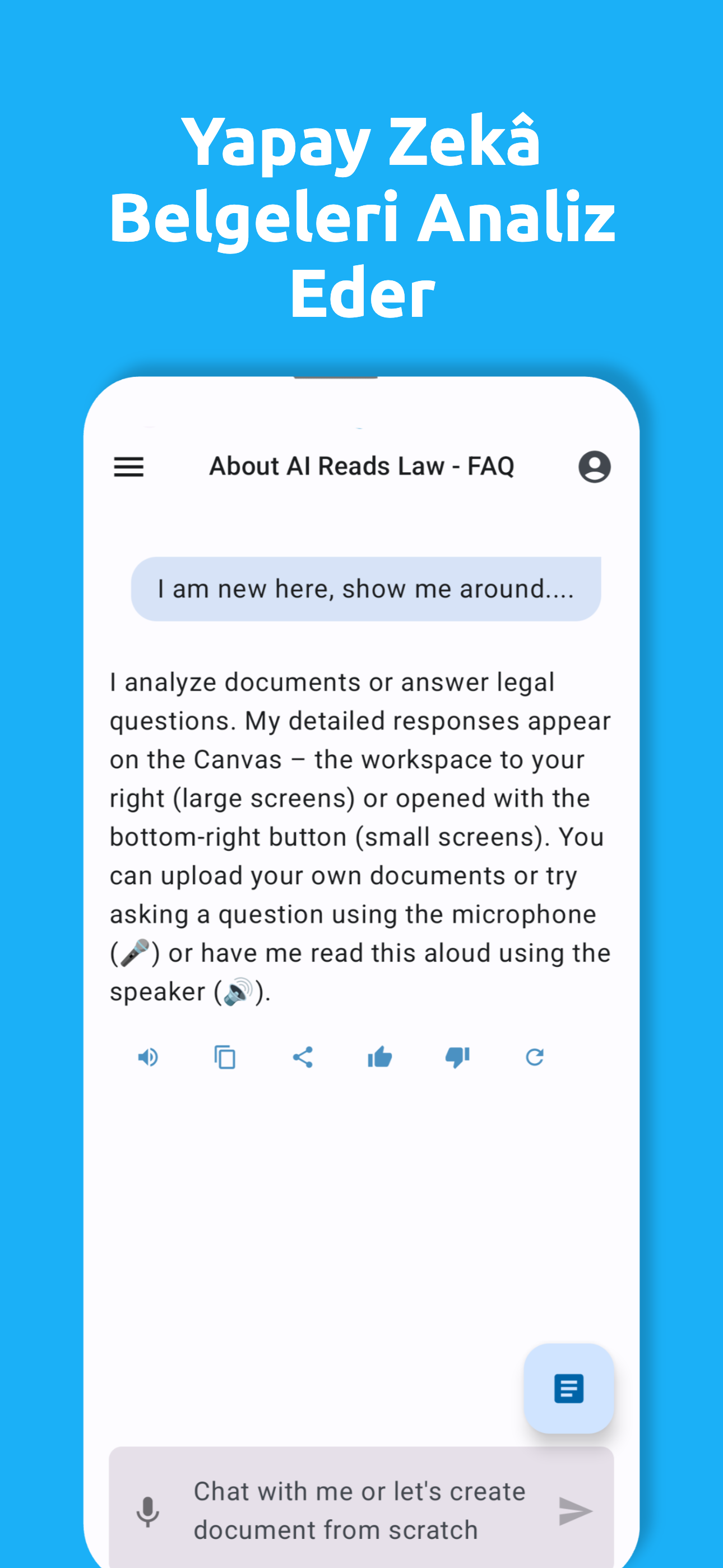 AI Reads Law App - Screenshot 2
