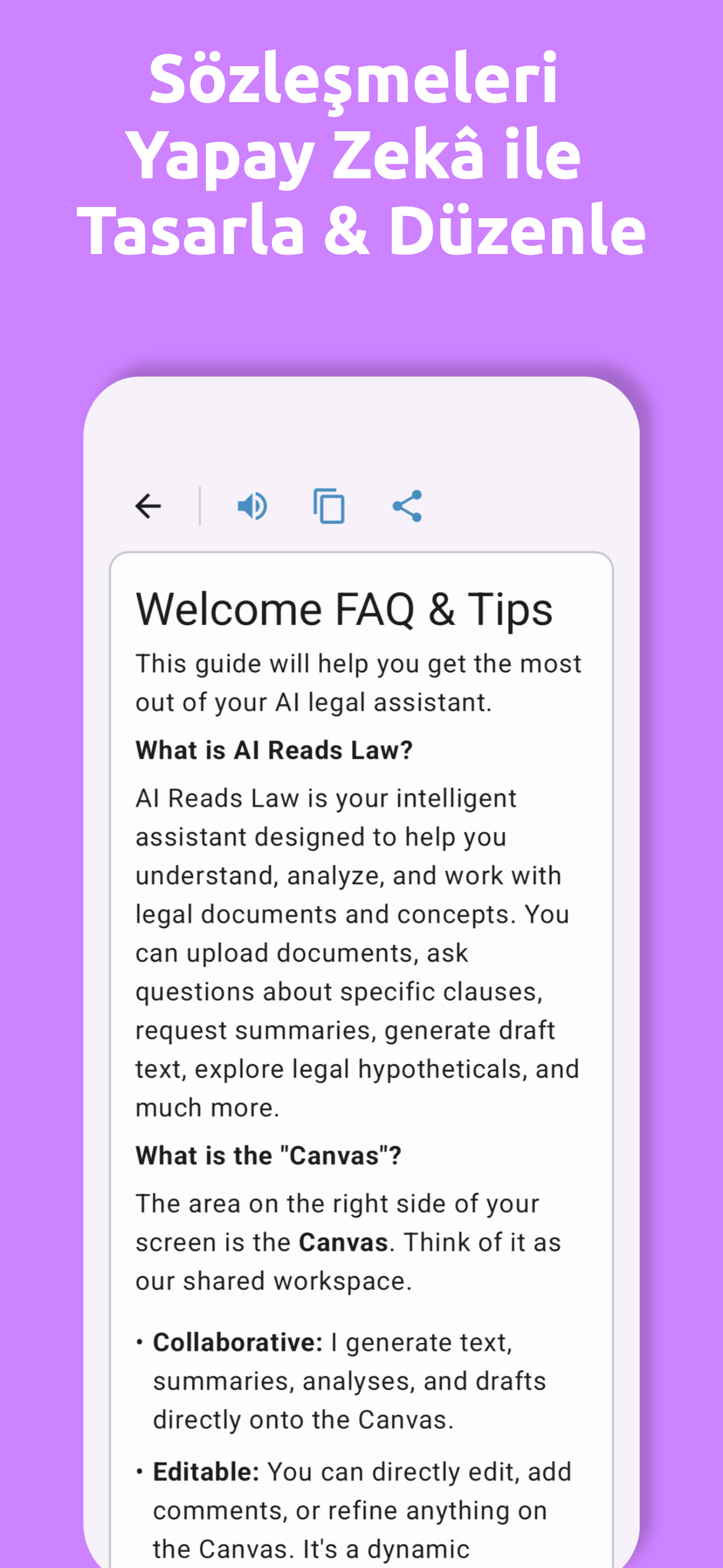 AI Reads Law App - Screenshot 3